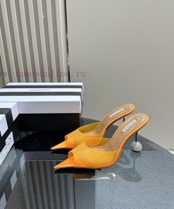Aquazzura 2024 Spring/Summer New Soleil Series Film High Heel Diamond SandalsFull of charm, dfewye4v