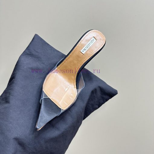 Aquazzura 2024 Spring/Summer New Soleil Series Film High Heel Diamond SandalsFull of charm, h8ho4v5e - Image 9