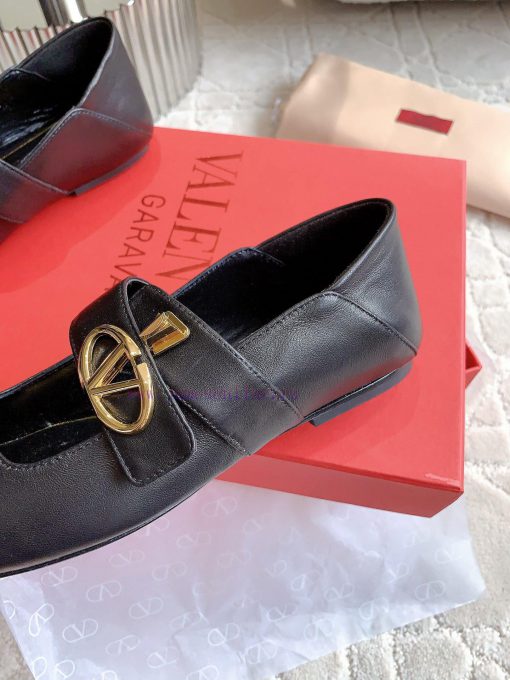 VALENTIN * New Mary Jane flats Classic V-button element makes people stand out It's sweet anao1xpabp - Image 7