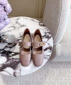 VALENTIN * New Mary Jane flats Classic V-button element makes people stand out It's sweet an473cn11r