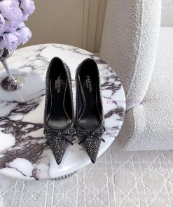 VALENTIN * New full diamond bow high heel shoes are dazzling and luxurious. They are sweet ass0l5wwg