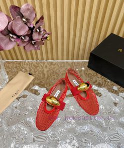 ALAIA | French high-end high-end high-end high-end brand mesh hollow ballet single shoe supekp8op90s