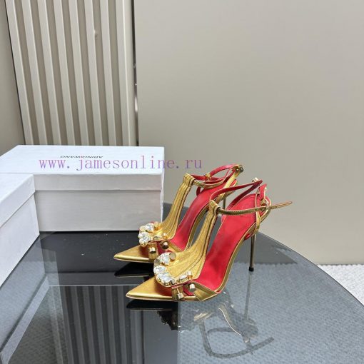 Hot selling ABING WANG rhinestone high heelsOn the basis of this, sparkling crystal embellistn8zzy2k
