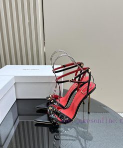 Hot selling ABING WANG rhinestone high heelsOn the basis of this, sparkling crystal embellis6uzi5sfi
