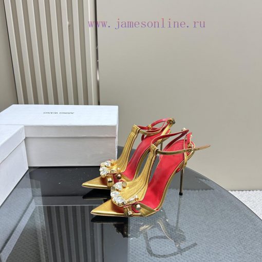 Hot selling ABING WANG rhinestone high heelsOn the basis of this, sparkling crystal embellistn8zzy2k - Image 2