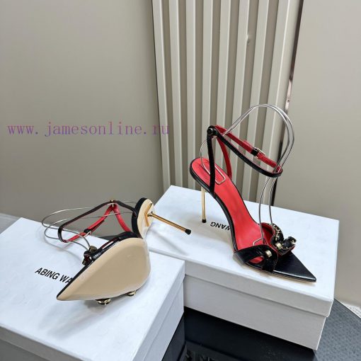 Hot selling ABING WANG rhinestone high heelsOn the basis of this, sparkling crystal embellis6uzi5sfi - Image 5