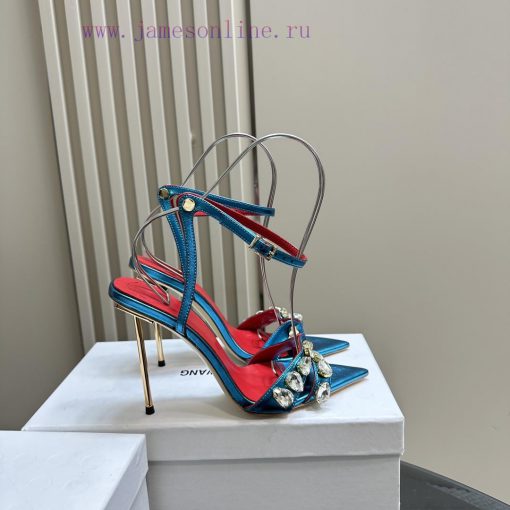 Hot selling ABING WANG rhinestone high heelsOn the basis of this, sparkling crystal embellis7415zxz3 - Image 6