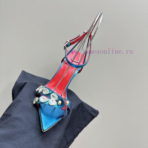Hot selling ABING WANG rhinestone high heelsOn the basis of this, sparkling crystal embellis7415zxz3 - Image 9