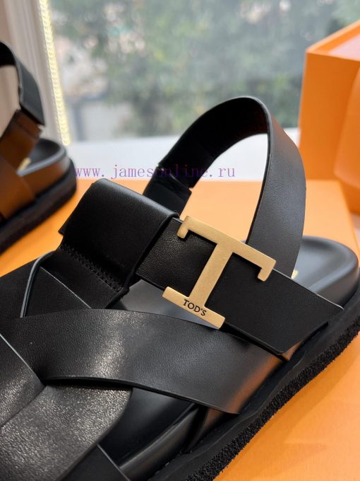 Tods 2024 Fashion Show Roman Sandals Pig Cage ShoesHand woven leather with retro and fashionmxv2jlvr - Image 8