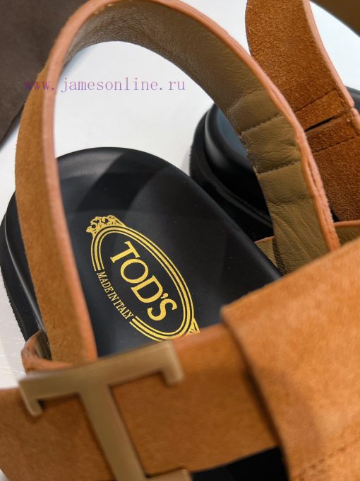 Tods 2024 Fashion Show Roman Sandals Pig Cage ShoesHand woven leather with retro and fashiong67hwqim - Image 10