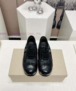 Leather Mask 'Top'LEMAIRE 24vs Spring Latest King Explosives SeriesRound toe lace up German rrb9jvin