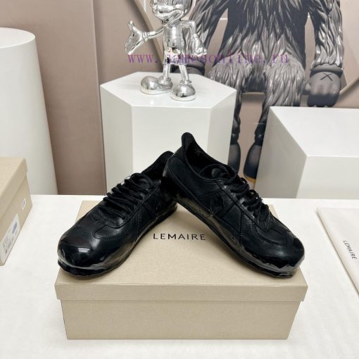 Leather Mask 'Top'LEMAIRE 24vs Spring Latest King Explosives SeriesRound toe lace up German rrb9jvin - Image 5