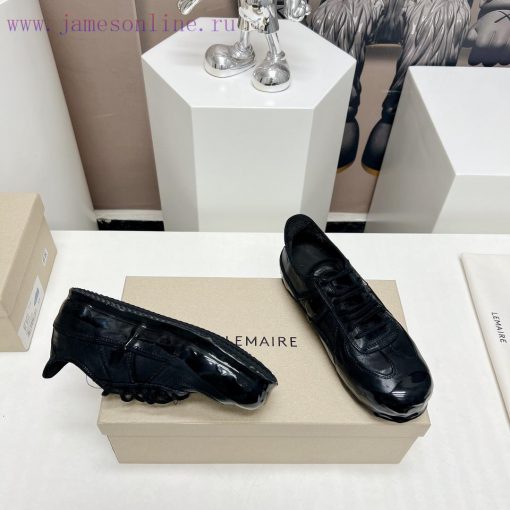 Leather Mask 'Top'LEMAIRE 24vs Spring Latest King Explosives SeriesRound toe lace up German rrb9jvin - Image 8