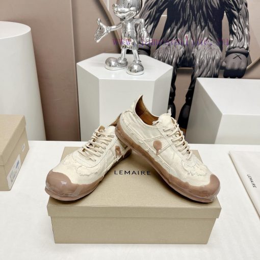 Top Fabric "LEMAIRE 24vs Spring Latest King Explosives SeriesRound toe lace up German trainix2hiawni - Image 5