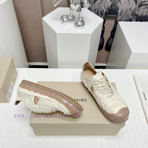 Top Fabric "LEMAIRE 24vs Spring Latest King Explosives SeriesRound toe lace up German trainix2hiawni - Image 8