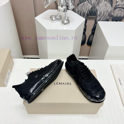 Top Fabric "LEMAIRE 24vs Spring Latest King Explosives SeriesRound toe lace up German trainija7nnluc - Image 10