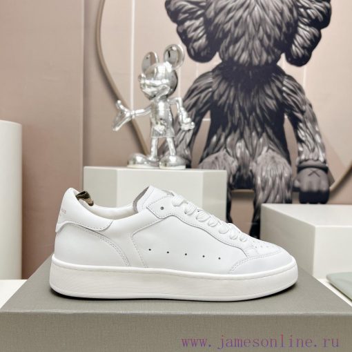 Top tierOFFICINE CREATIVE Italian niche 2024 latest extreme minimalist white shoesSmall roun4i91alf6 - Image 6