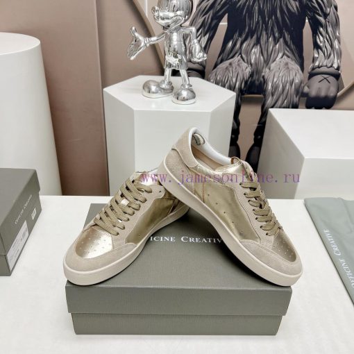 Top tierOFFICINE CREATIVE Italian niche 2024 latest extreme minimalist white shoesSmall rounl0jonmnu - Image 5