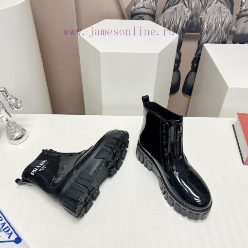 Top tierPrada 24vs Spring Latest Hot SeriesRound toe thick soled rain bootsNumerous internetko5gzr6e - Image 10