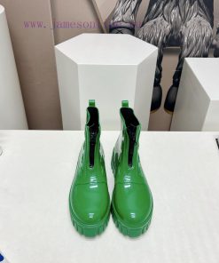 Top tierPrada 24vs Spring Latest Hot SeriesRound toe thick soled rain bootsNumerous internet0bjhrq2b