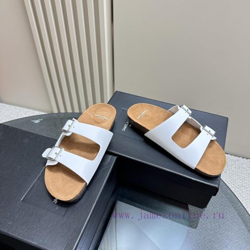 SAIN LAURENT YSS slippersSuper beautiful on the upper foot, original 11 mold, synchronized whxbjom4k - Image 4