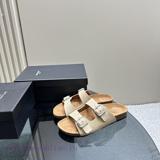 SAIN LAURENT YSS slippersSuper beautiful on the upper foot, original 11 mold, synchronized wtiws1xn6 - Image 2