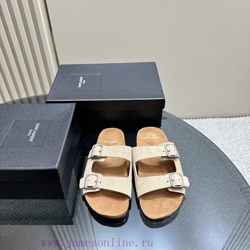 SAIN LAURENT YSS slippersSuper beautiful on the upper foot, original 11 mold, synchronized wtiws1xn6 - Image 3