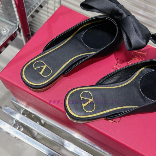 VALENTIN *~24 Spring/Summer Classic Bow Mill Sandals V Home's Eye Shining Classic, Popular ijxwt253d - Image 8