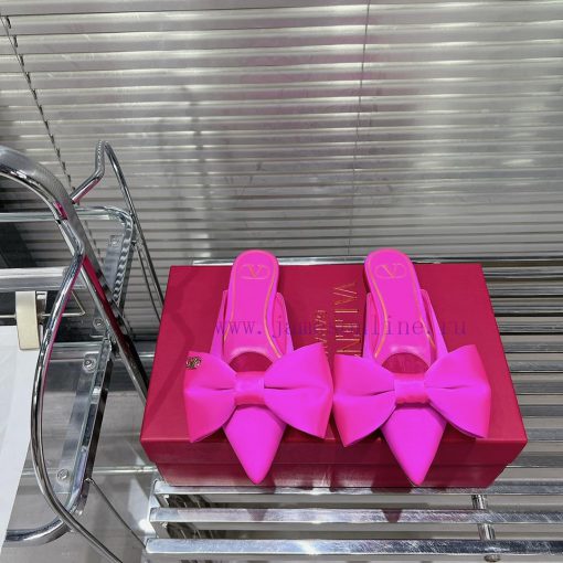 VALENTIN *~24 Spring/Summer Classic Bow Mill Sandals V Home's Eye Shining Classic, Popular irplmqlkp