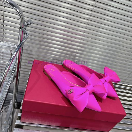 VALENTIN *~24 Spring/Summer Classic Bow Mill Sandals V Home's Eye Shining Classic, Popular irplmqlkp - Image 3