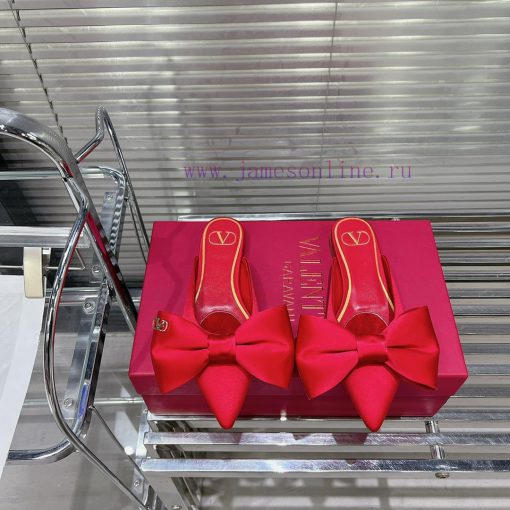 VALENTIN *~24 Spring/Summer Classic Bow Mill Sandals V Home's Eye Shining Classic, Popular izujy06om