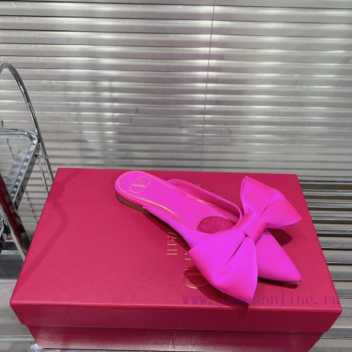 VALENTIN *~24 Spring/Summer Classic Bow Mill Sandals V Home's Eye Shining Classic, Popular irplmqlkp - Image 5