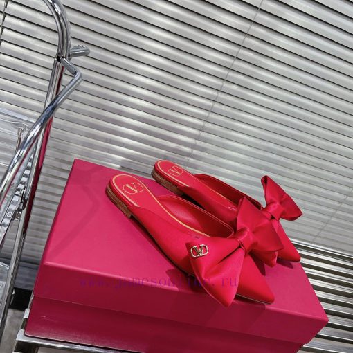 VALENTIN *~24 Spring/Summer Classic Bow Mill Sandals V Home's Eye Shining Classic, Popular izujy06om - Image 3