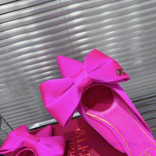 VALENTIN *~24 Spring/Summer Classic Bow Mill Sandals V Home's Eye Shining Classic, Popular irplmqlkp - Image 7