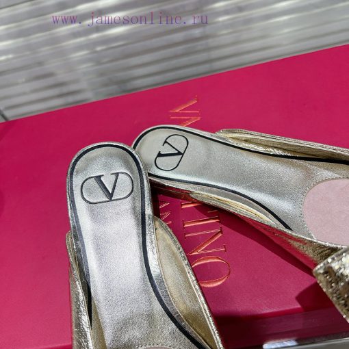 VALENTIN *~24 Spring/Summer Classic Bow Mill Sandals V Home's Eye Shining Classic, Popular i3ubf90lx - Image 7