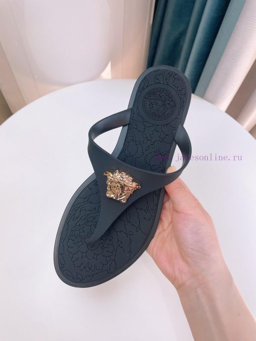 Sizes 37-41Versace summer classic hot selling new model, all colors are super white, fabric 0n2p0g3v - Image 4