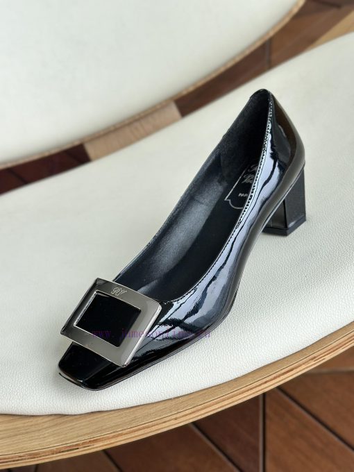 Dongguan produced high-quality, classic square buckle, black cowhide leather,As a must-have qp7ui6u1 - Image 2