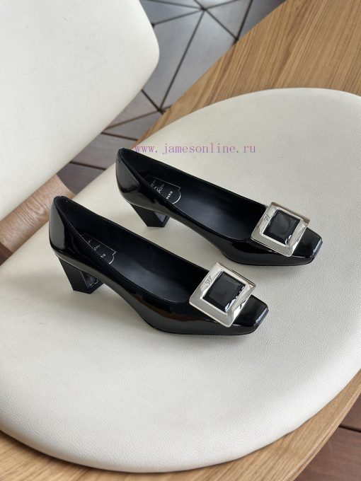 Dongguan produced high-quality, classic square buckle, black cowhide leather,As a must-have qp7ui6u1 - Image 3