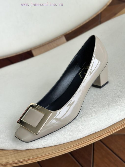 Dongguan produces high-quality products, classic square buckles, milk tea with cowhide paint6u6hf7sg - Image 2