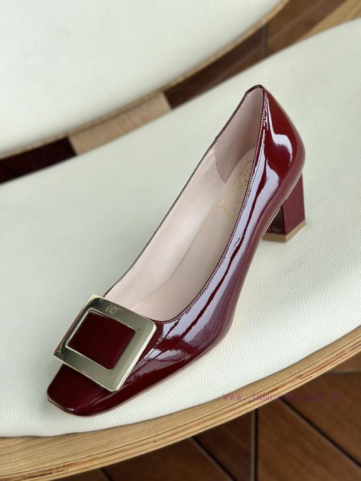 Dongguan produced high-quality, classic square buckle, wine red cowhide leather,As a must-ha8z7jdkb8