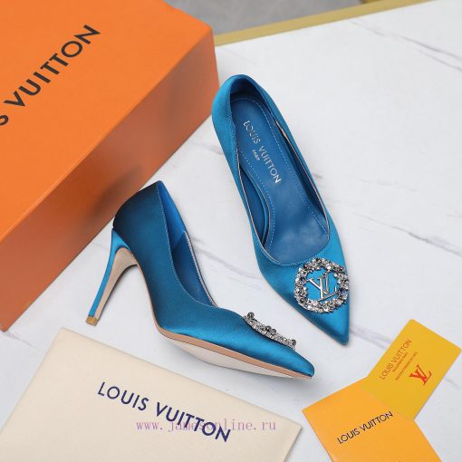 The mostThe latest ZG LV single shoe for 2024, this Urban Twist women's shoe, is a fashionabisjwnfgw - Image 5