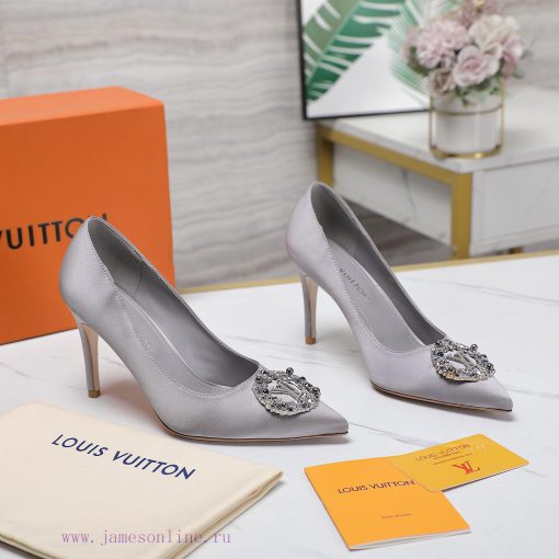 The mostThe latest ZG LV single shoe for 2024, this Urban Twist women's shoe, is a fashionabat5asoxz - Image 6