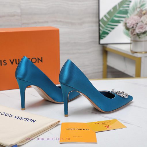 The mostThe latest ZG LV single shoe for 2024, this Urban Twist women's shoe, is a fashionabisjwnfgw - Image 9