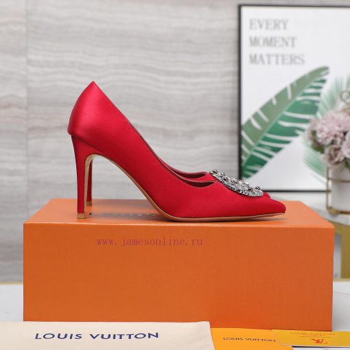 The mostThe latest ZG LV single shoe for 2024, this Urban Twist women's shoe, is a fashionablqcvwan9 - Image 4