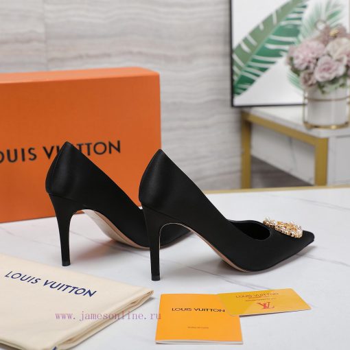 The mostThe latest ZG LV single shoe for 2024, this Urban Twist women's shoe, is a fashionabmhwwvy8q - Image 8