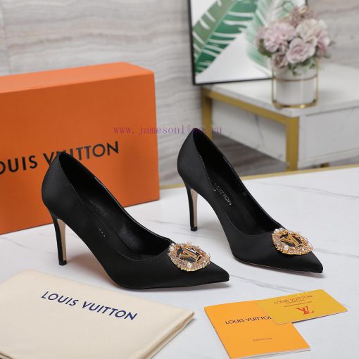 The mostThe latest ZG LV single shoe for 2024, this Urban Twist women's shoe, is a fashionabmhwwvy8q - Image 9