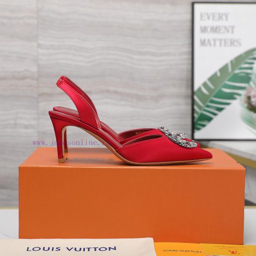 The mostThe latest ZG LV single shoe for 2024, this Urban Twist women's shoe, is a fashionabomtvwmpw - Image 3