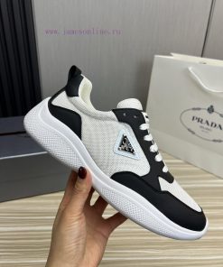 Prada's best-selling men's shoes,Imported cowhide stitched comfortable mesh fabric,Imported zmojnb4o