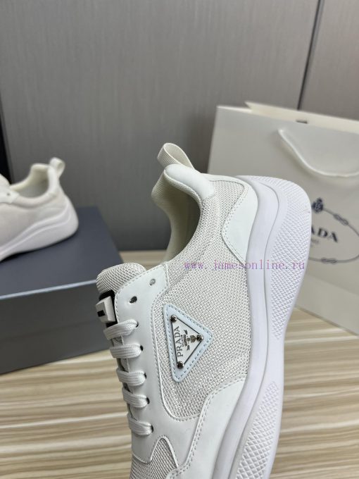 Prada's best-selling men's shoes,Imported cowhide stitched comfortable mesh fabric,Imported xj2442pz - Image 3