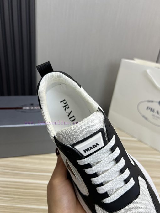 Prada's best-selling men's shoes,Imported cowhide stitched comfortable mesh fabric,Imported zmojnb4o - Image 3